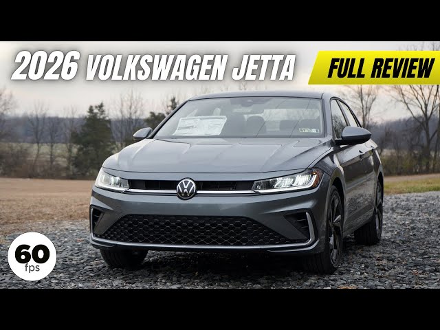 Reseña del Volkswagen Jetta 2026 | ¡Buenas actualizaciones para 2026!