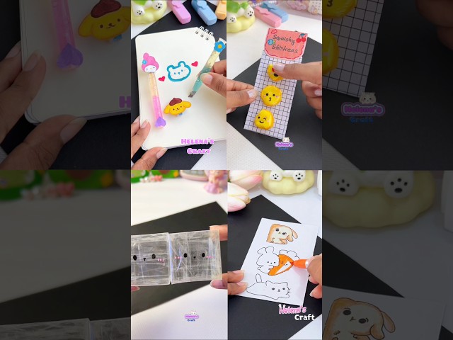 4 Creative Craft Ideas 🤩 #diy #shorts #craft #helenascraft #diyideas