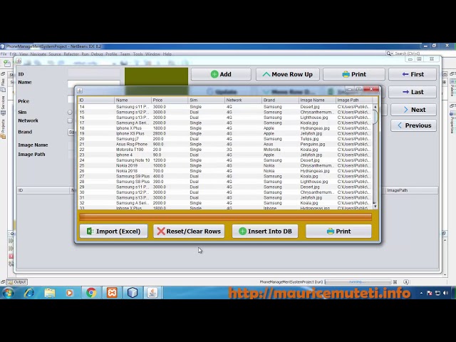 47. JAVA And MySQL Project (NetBeans IDE) Tutorial - How To Show JProgressBar Percentage