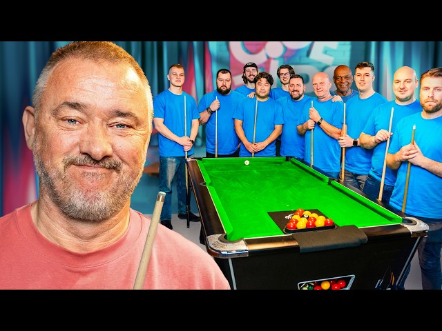 Stephen Hendry vs 11 Pool Players (Worst to Best)