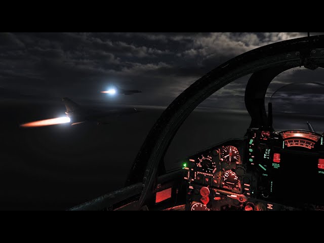 DCS | MiG-21 | Night Escort Tu-22M On Antiship Mission