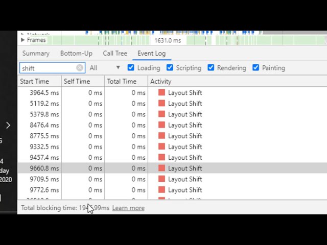 Using Chrome Developer Tools to find Web Vitals Largest Contentful Paint and Cumulative Layout Shift
