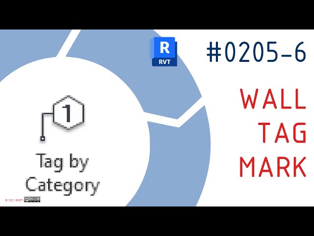 0205-6 #RevitTraining #Revit #WallTag and #WallMark #BIMTraining