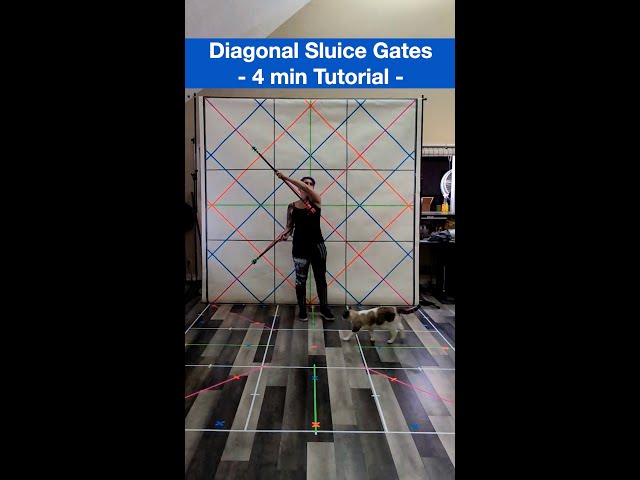 Krisstina Hawks  Diagonal Sluice Gate Doubles Tutorial -Ninja Pyrate RENEGADE Holiday Challenge 2025