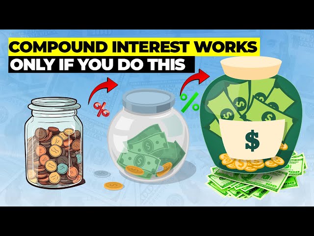 Why Compounding interest  Only Works with a Large Sum of Money