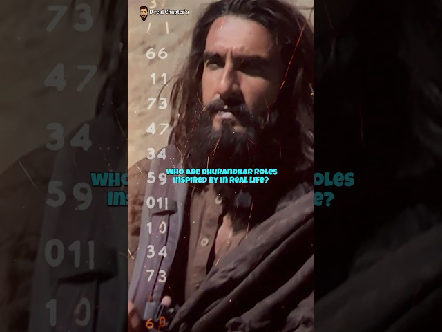 Dhurandhar Real Life Characters From Ranveer Singh to Akshay Khanna #bollywood #ranveersingh