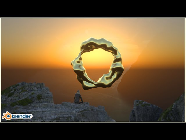Abstract Object Animation/Perfect Loop in Blender Tutorial