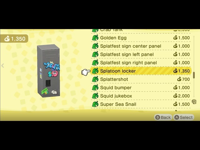 Quick tutorial how to get Splatoon items in Animal Crossing