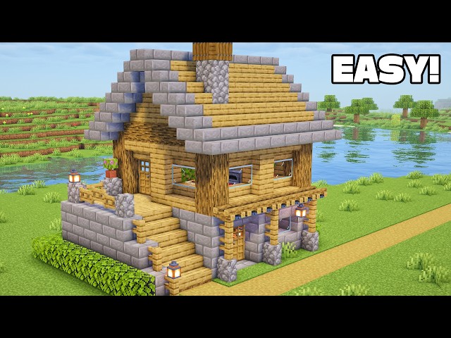 Minecraft Easy Survival House Tutorial