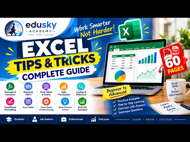 Excel tips and tricks : Complete guide