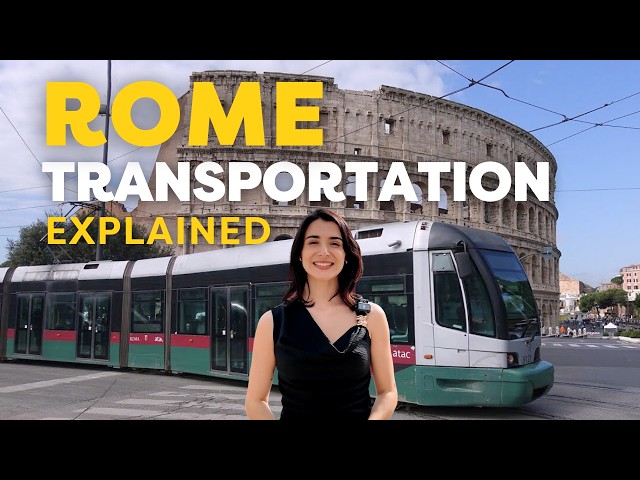 Rome's Public Transport: Don't Get Lost, Watch This First!