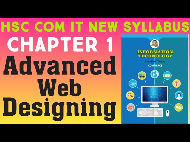 Advanced Web Designing Practical Programs | HSC Commerce IT | Maharashtra Board New Syllabus 2020-21