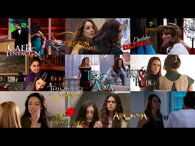 Mejores Cachetadas En Telenovelas 3/9 | Especial De Cachetadas / Televisa
