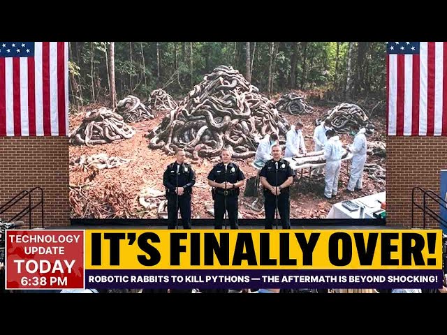 Florida Released Robotic Rabbits To Kill Pythons — The Aftermath Is Beyond SHOCKING!