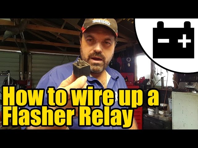 How to wire up a Flasher relay #1927
