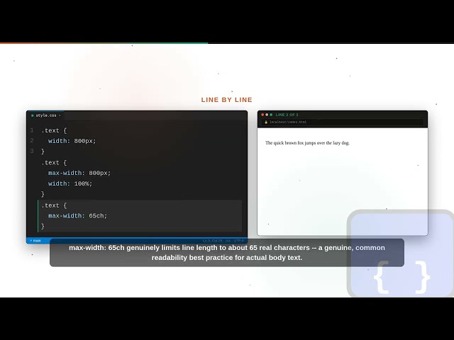CSS Series: max-width and Why It Matters for Responsive Text
