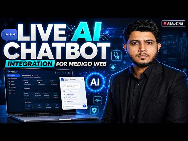 I Built a LIVE AI Medicine Ordering Chatbot for MediGO 🤖💊 | Laravel AI Integration