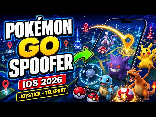 Pokemon GO Spoofer iOS & Android UPDATED | How To Spoof in Pokemon GO 2026 EASY
