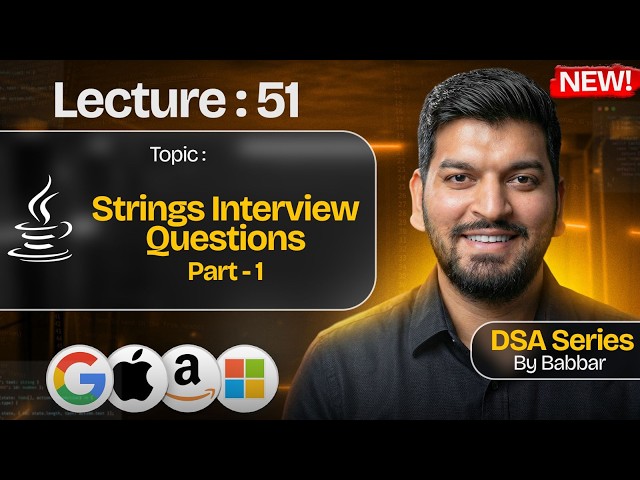 Lecture 51: Reverse Words in a String || DSA Series by Babbar