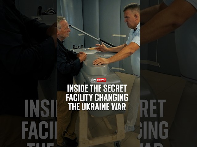 Inside the secret facility changing the Ukraine war
