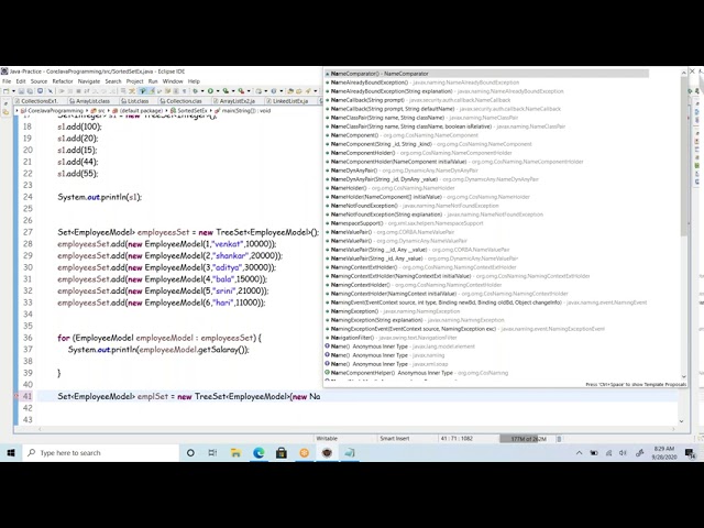 #VcodeAcademy | Comparator in java|Customized sorting in java