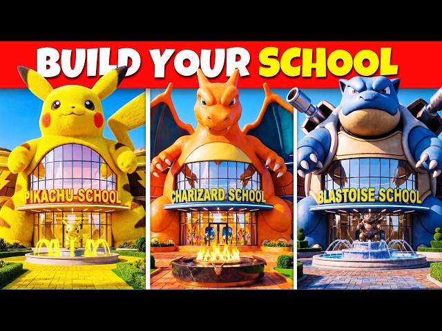Build Your Dream Pokémon School 🏫🎒| Would You Rather