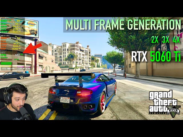 Frame Generation is Now in GTA 5 Enhanced... Is it any Good? (Quality Analysis & Input Lag Tests)