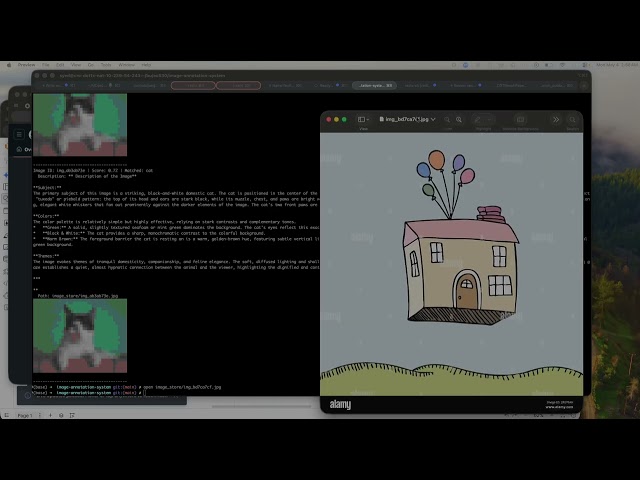 Event driven image annotation