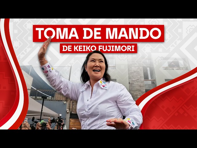 KEIKO FUJIMORI JURA COMO PRESIDENTA DEL PERÚ - EN VIVO