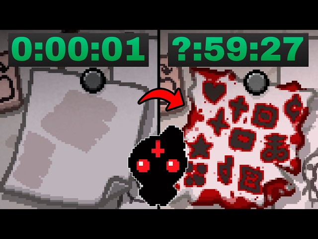 Cuanto tardo en Completar TODAS las MARCAS en The Binding of Isaac