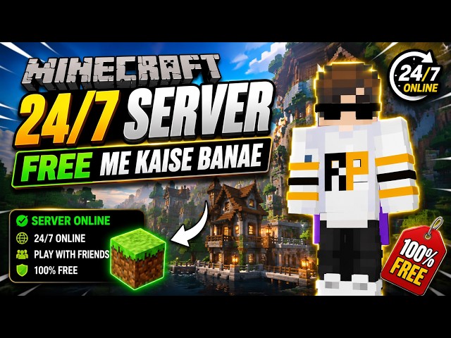 How To Make a FREE 24/7 Minecraft Server (2026) 😱