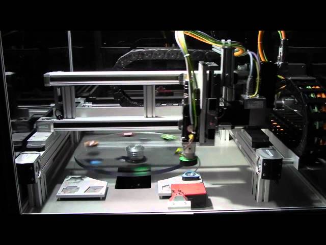 Disk Tracking Machine - Motion control made by Schneider Electric