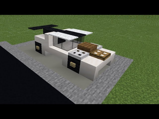 How to Build a Car in Minecraft | Tutorial