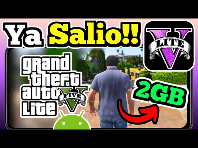 🔥IT'S OUT NOW! "GTA 5 LITE 2GB" WITH BETTER PERFORMANCE on ANDROID!💀| SETTINGS, REVIEW and MORE!✨️