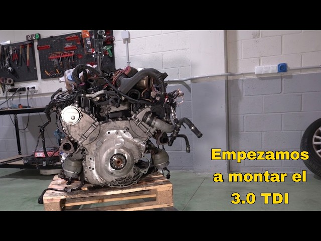 Audi A6 C6 3.0 TDI: ULTIMATE Tune-up. Installing Rear Covers, Gaskets, Seals, and Vacuum Pump