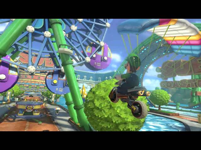 Wii U - Mario Kart 8 - Water Park