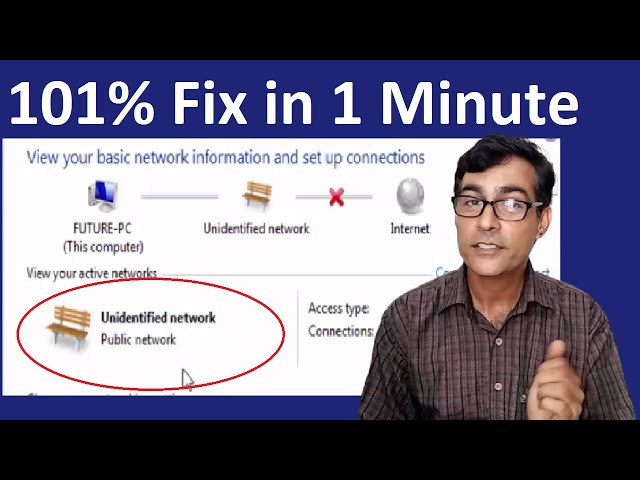 How To Fix or solve Unidentified Network Problem | No Internet Access | Limited Access in hindi