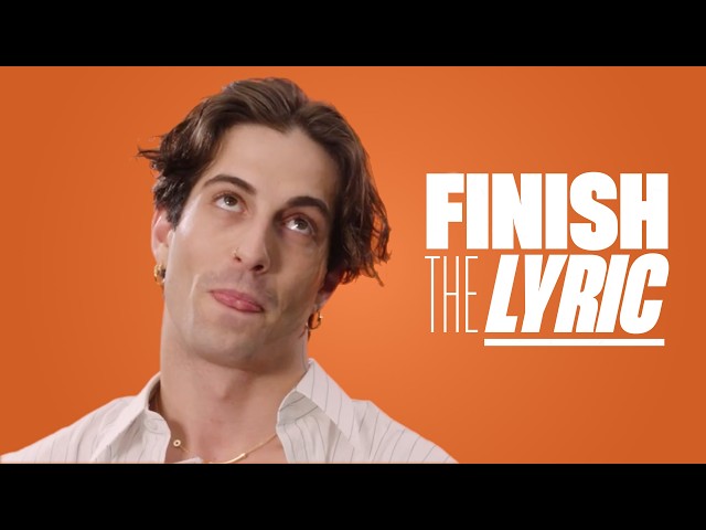 Damiano David covers Harry Styles, Dove Cameron and Queen in Finish The Lyric