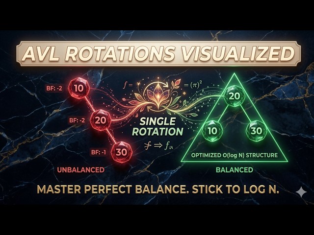 Why Your Binary Search Tree is Failing 🧐 (The AVL Fix)