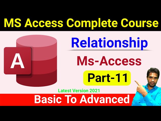 MS Access Complete Course | Ms Access Part-11 | Ms Access Relationship | Technical Computer Classes