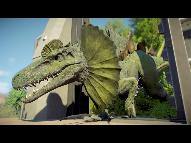 RELEASE ALL DINOSAURUS HYBRIDS AND FIGHT IN ARIZONA MAP -  JURASSIC WORLD EVOLUTION 2