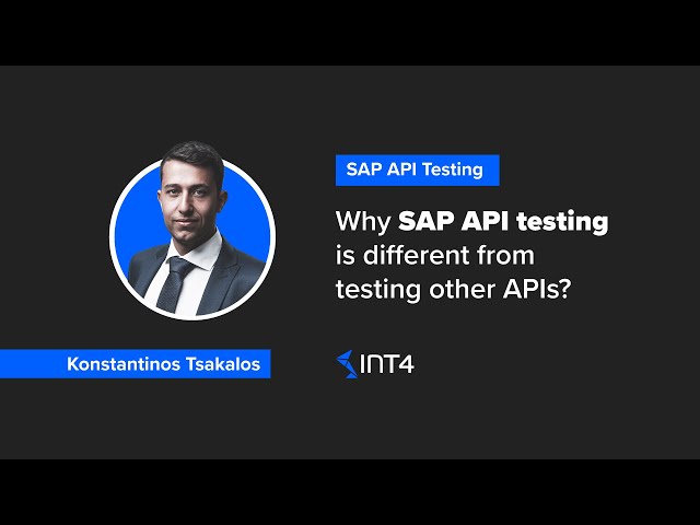 Why SAP API testing is different from testing other API's?