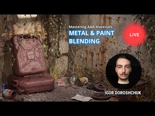 Igor Doroshchuk | Mastering AAA Materials: Metal & Paint Blending
