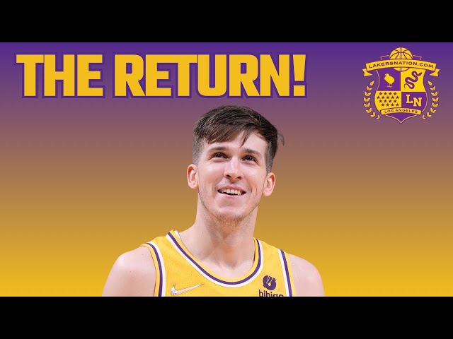 BREAKING: Austin Reaves' Return REVEALED! GREAT News For Lakers