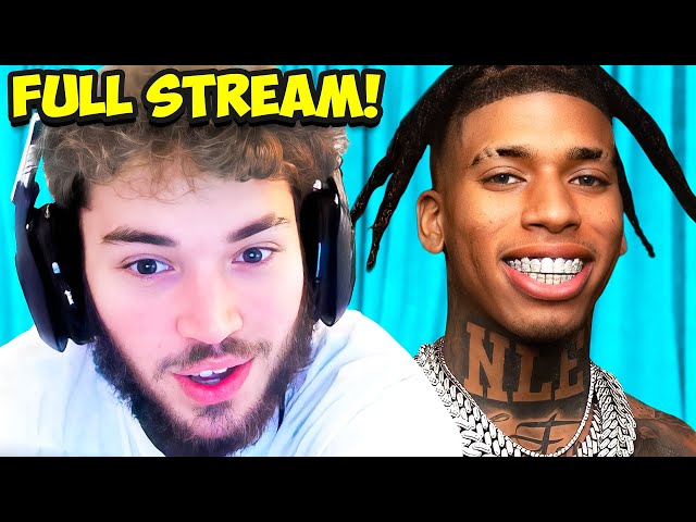 Adin Ross x NLE Choppa X iShowSpeed FULL Stream!