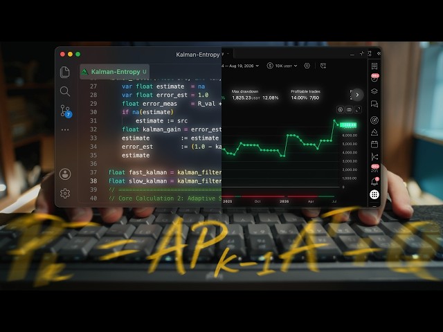 ASMR｜Coding Real Math into Trading | #1 Kalman Filter & Shannon Entropy