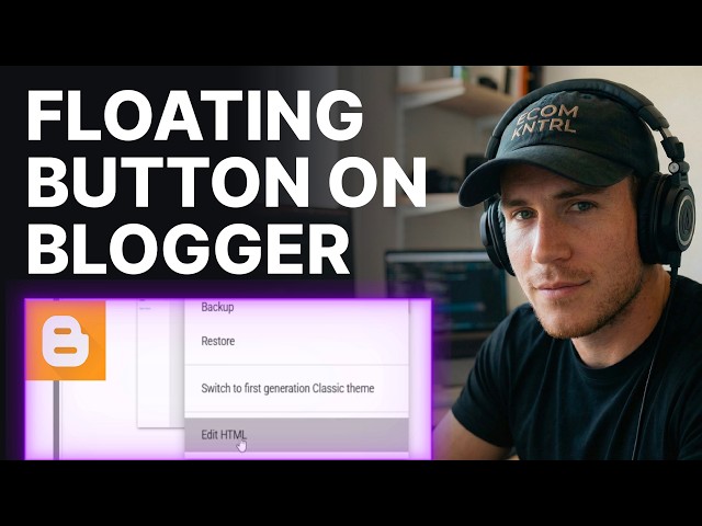 How to Add a Floating Subscribe Button on Blogger (2026) | Step-by-Step