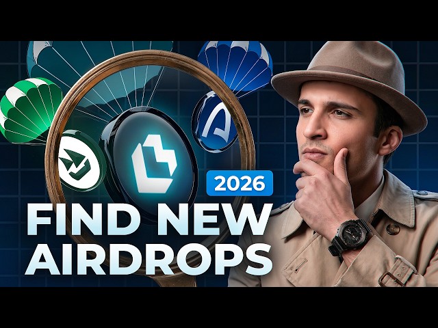 How to Find New Crypto Airdrops in 2026!