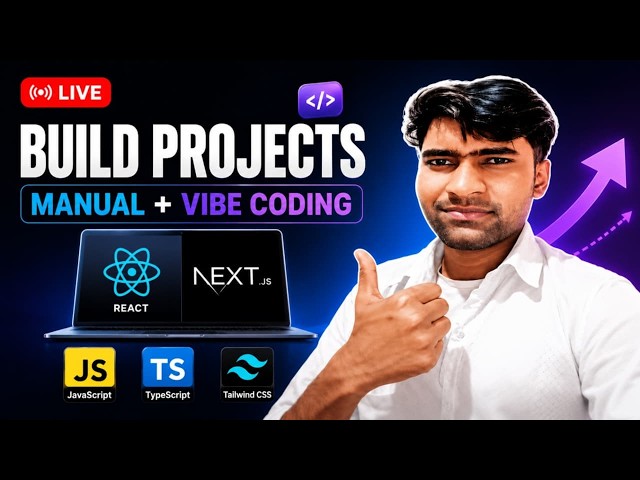 Building a Complete Website Live!  | Zero to Deployment (Step-by-Step)