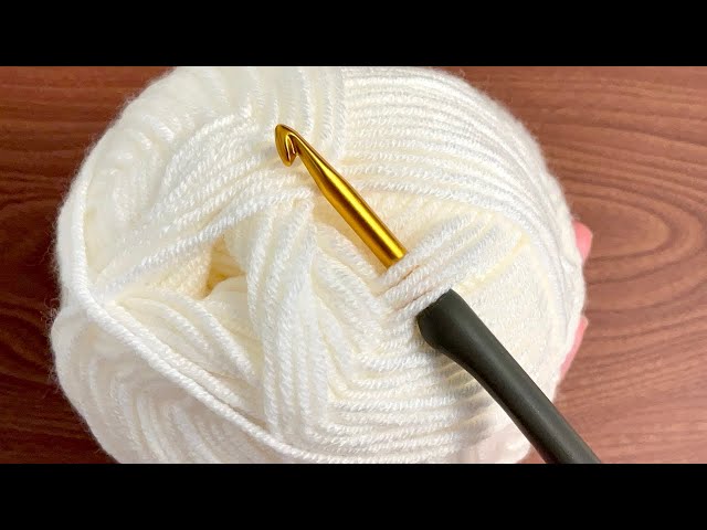 1 ROW, CRAZY Easy! The CUTEST Crochet Stitch for Your Baby Blanket! Beautiful Crochet Pattern